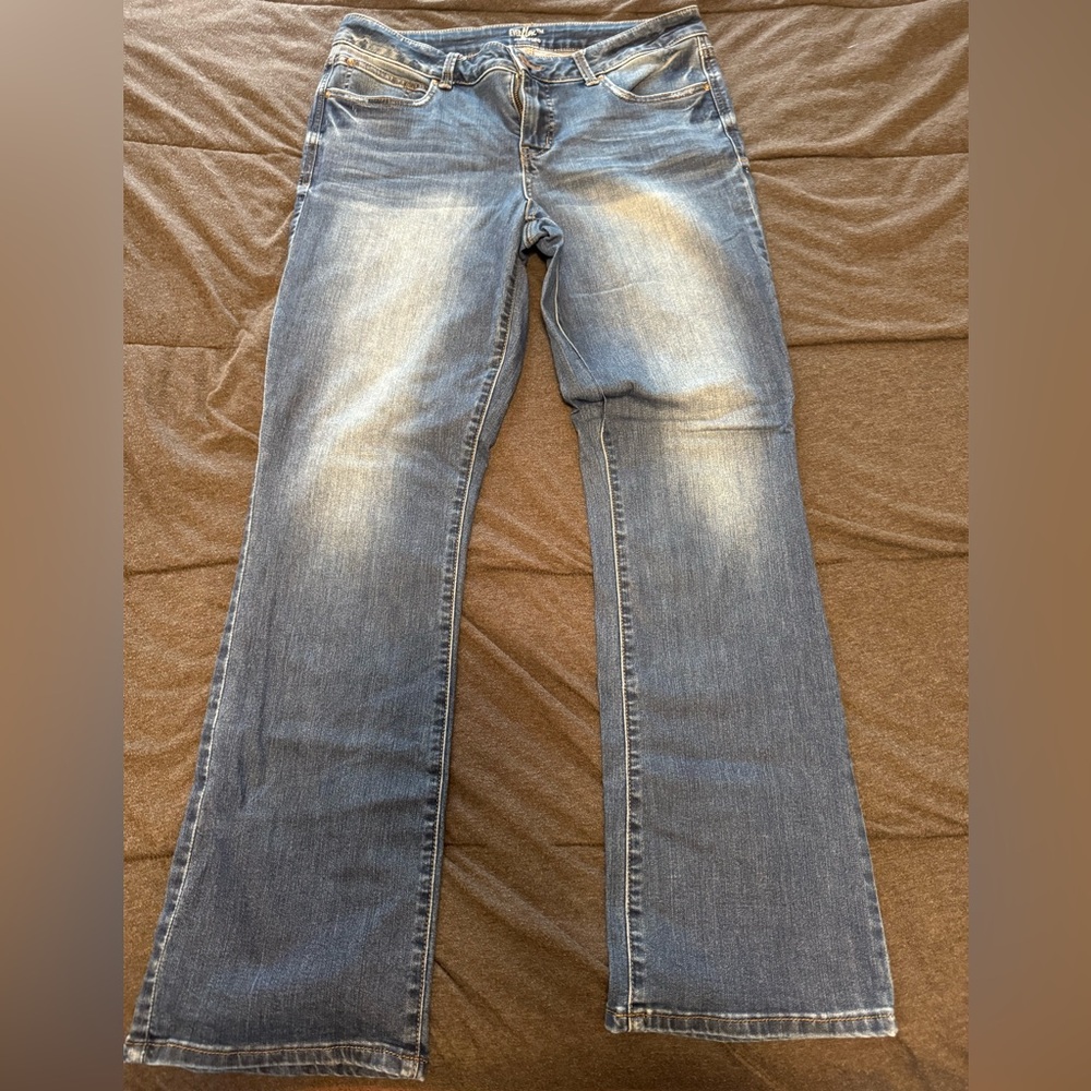 Maurices Light Blue Flare Jeans